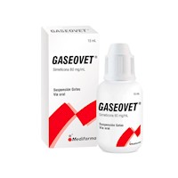 Gaseovet 80 mg/mL Suspensión Gotas